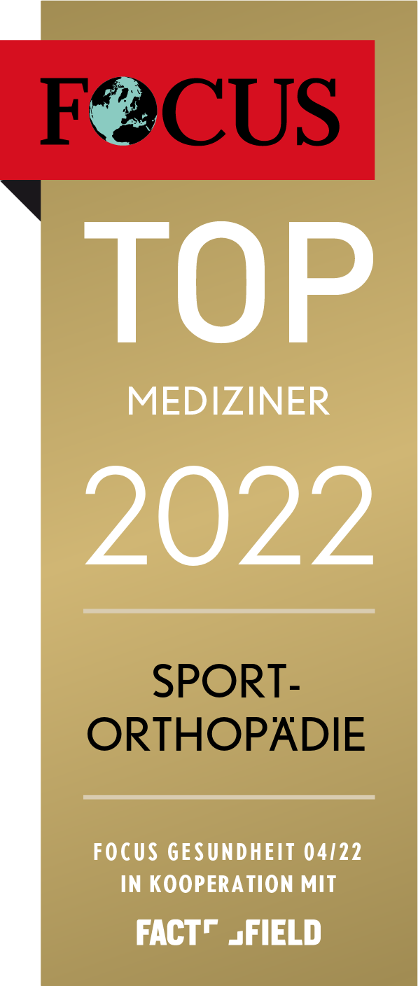 Klinik für Orthopaedie und Unfallchirurgie am Malteser Waldkrankenhaus in Erlangen Focus-Siegel Sporthorthopädie 2022
